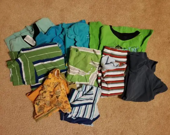 Gently Used Boys Size 4T Summer Clothes