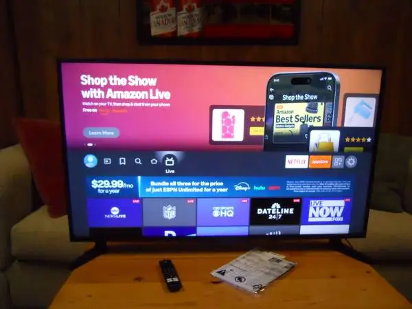 FireTV 43 4k Fire HDTV - MINT