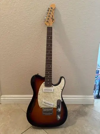 G&L ASAT Tribute Special/Thinline Guitar