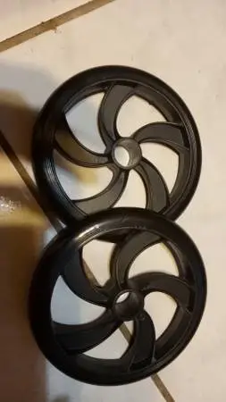 Adult walker wheels