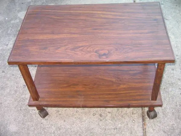 Mid-Century Vintage TV Cart