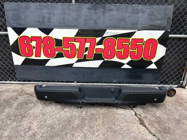 Ford F150 Bumper Assembly F-150 Rear 2015-2020 Oem Complete Black