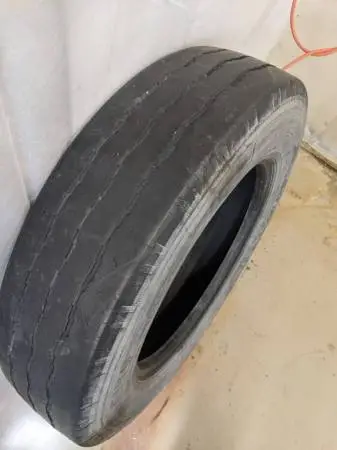 8R19.5 two tires ... Goodyear