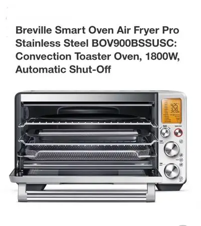 Breville smart oven air fryer pro
