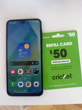 Brand new Samsung A165G with 6 weeks of service