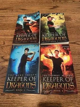 KEEPERS OF THE DRAGONS 1-4 The Complete Series Books By J.A. Culican
