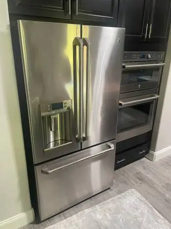 GE Café refrigerator will deliver and install