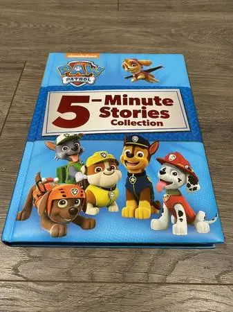 PAW PATROL 5 MINUTE STORIES COLLECTION LARGE Hardcover BOOK