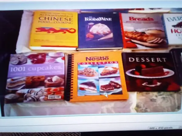 Large Cook Book Collection