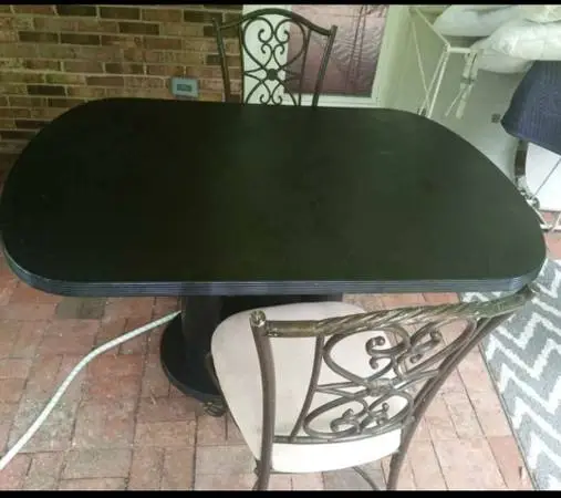 Solid/nice Dinner Table and 2 Chairs.