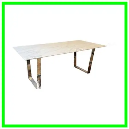 Modern Italian Faux Marble Dining Table