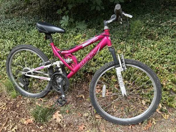 Huffy Trailrunner 18 speed dual suspension mountain bike