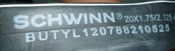 Schwinn bike tube