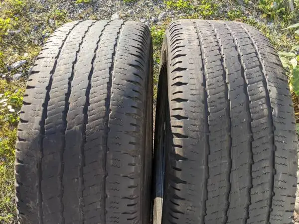 2 tires ... P275/60R20 Goodyear Wrangler SR-A