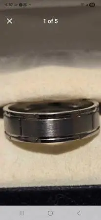 Brand new JVL Mens ring