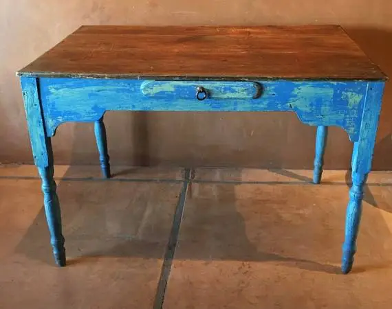 Painted wooden Desk/table