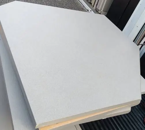HON,Cubicle Work Surfaces,Desktops,Corner,Gray Granite,43x43