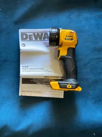 DeWalt 20 volt Cordless Work Light
