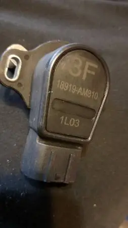 Accelerator throttle position sensor