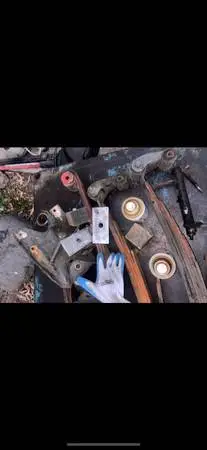Chevy square body bell crank with adjustment rod