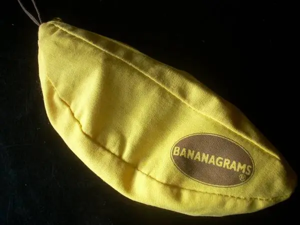 BananaGrams letter word game