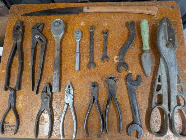 Assortment of Vintage -  Antique? Tools