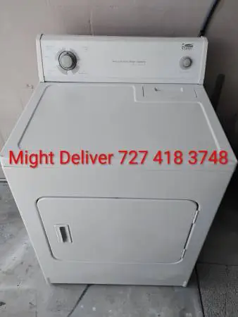 Extra Large Capacity Dryer- It works great very clean might deliver