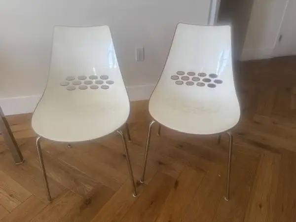 4 modern Calligaris JAM dining chairs