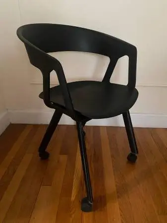 Encore Trove Chair with Casters Designed by Ritch & Saffell — Like New