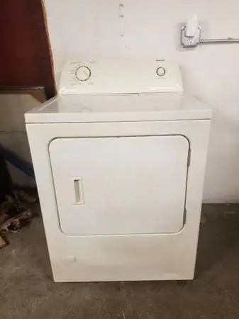 Admiral White Gas Dryer