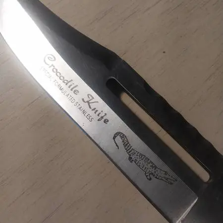 Crocodile Knife Bowie