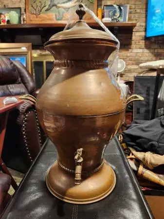 Old copper bronze vessels bought at auctions years ago