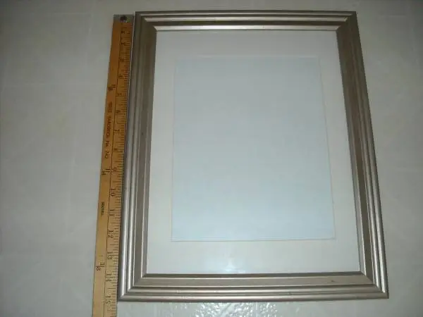 10 x 14 Picture Frame, Light Gold - New