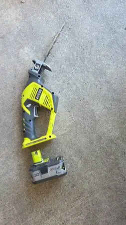 Ryobi 18 volt pruner reciprocating saw