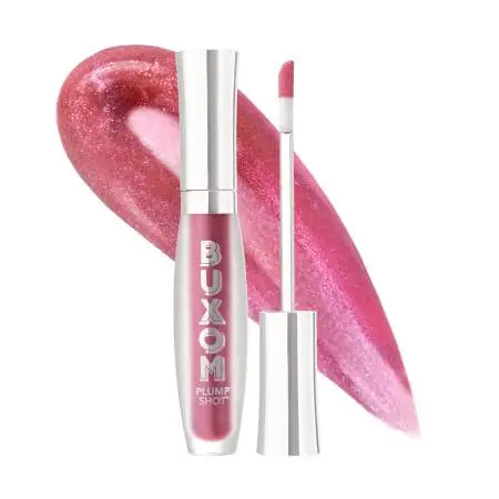 Buxom Plum Shot Sheer Tint Collagen-Infused Lip Serum! Reduce Lines!