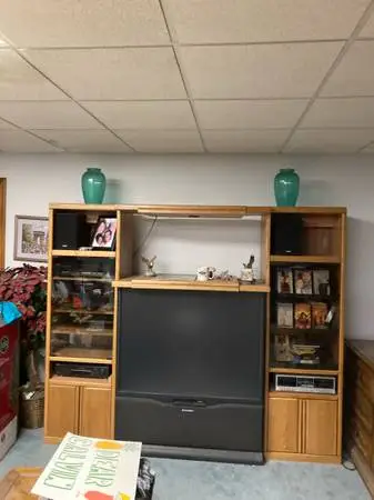 Entertainment center Large Bought new Sears