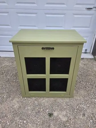 Garbage and Recycling Cabinet