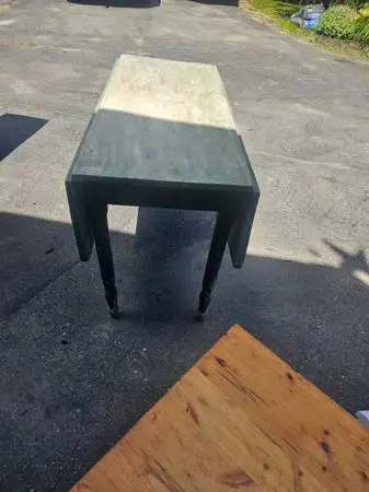 Antique Wooden Drop Leaf Table