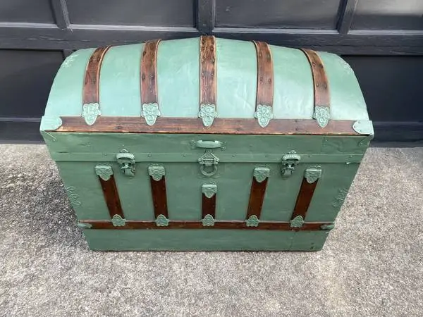Assortment Of Antique Storage Chests