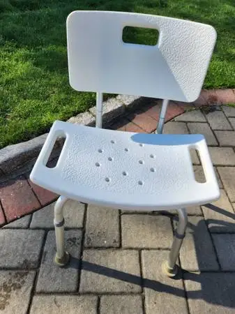 Shower Chair With Back