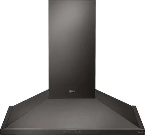 LG 36 Wall Mount, Chimney Style Ducted Range Hood Blk/Stainless New.