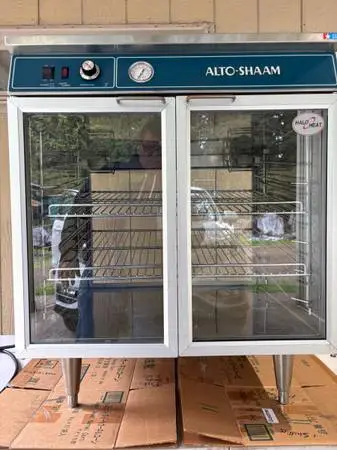 Oven Alto-Shaam 750-GDU Visual Food DisplayMerchandiser with Halo Heat