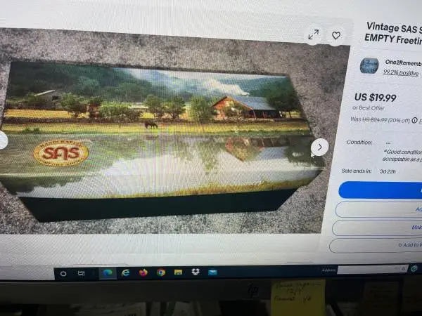 Antique SAS Shoe Box Full of Stuff and Other Old Boxes Unique