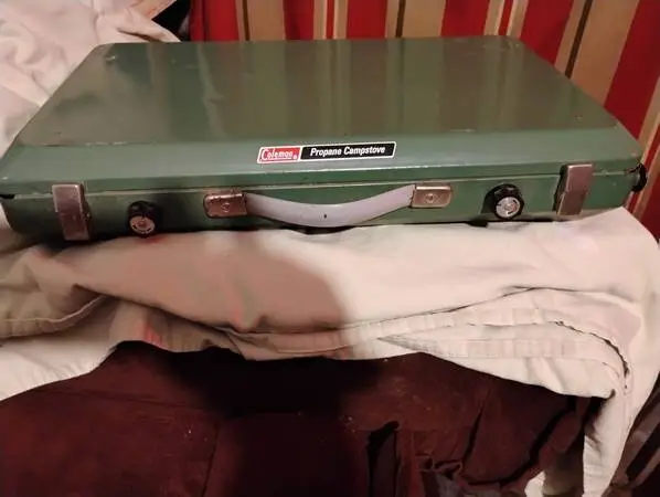 vintage Coleman propane stove