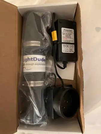 Rare! Underwater Light Dude 160WH Lithium-Ion Battery Canister--Scuba!