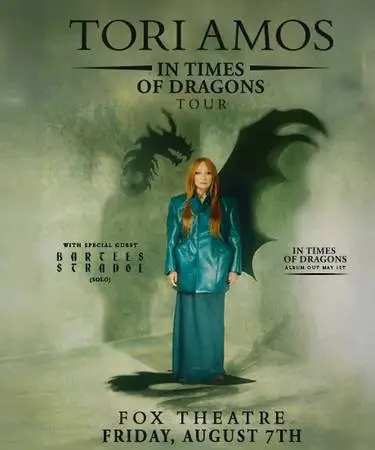⒋Tickets are available,,,,,,,,,,Tori Amos In Times of Dragons Tour