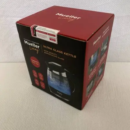 1.8L 1500W Mueller electric water kettle, brand new in box