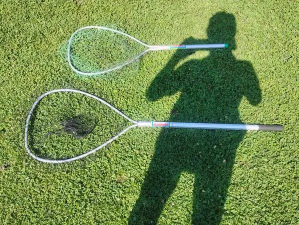 2 Cummings Fish Nets 1- Telescoping handle both aluminum other regu