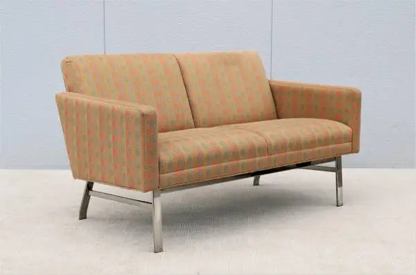 Mid-Century Modern Style Jack Cartwright Kelly Settee 2 Seats Sofa
