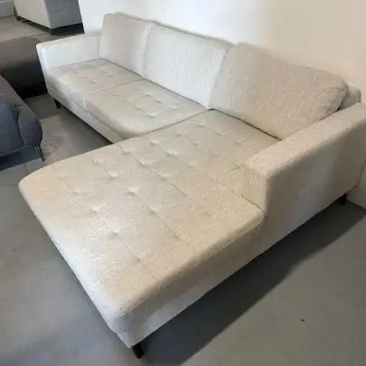 🌟 CREAM L-SHAPE SOFA – LIMITED STOCK 🌟